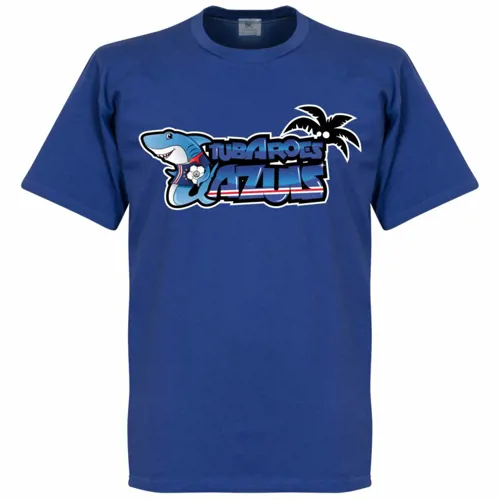 Kaapverdië Tubarões Azuis T-Shirt - Blauw
