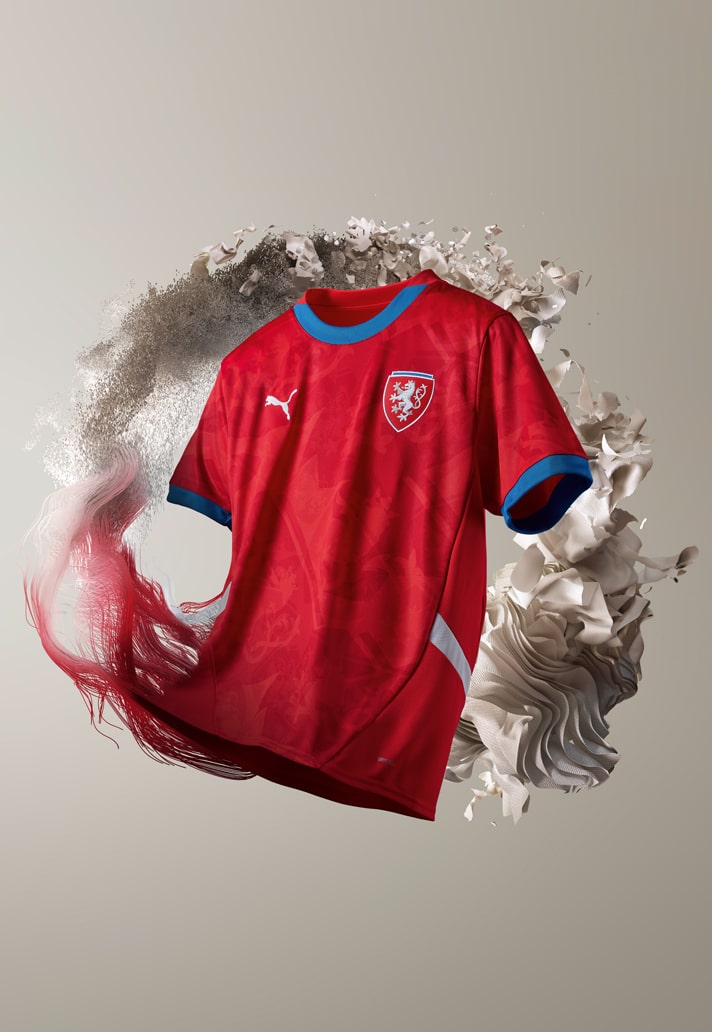 Tsjechië EK 2024 voetbalshirts eerbetoon aan nationale leeuw