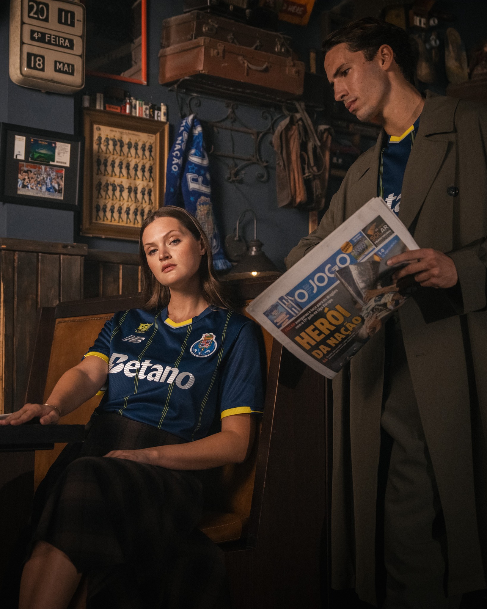 FC Porto 4e shirt 2025-2026 eerbetoon aan Europa League winst 2011