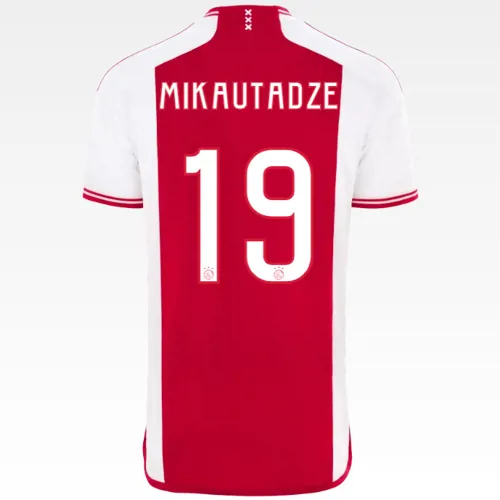 Ajax voetbalshirt Mikautadze