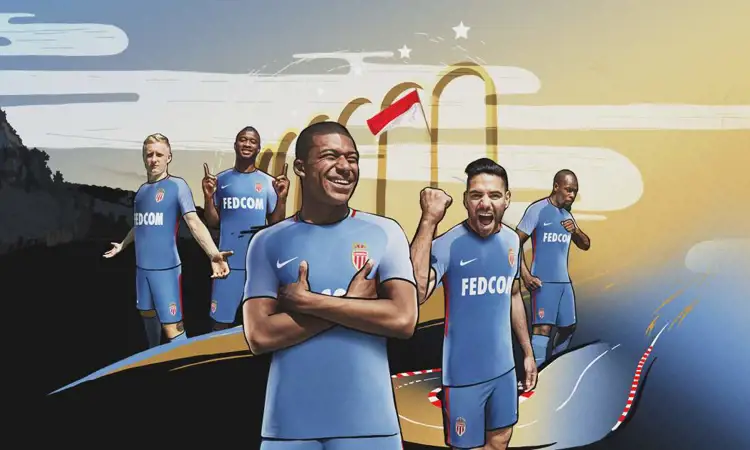 AS Monaco uitshirt 2017-2018