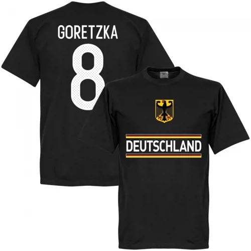 Duitsland fan t-shirt Goretzka