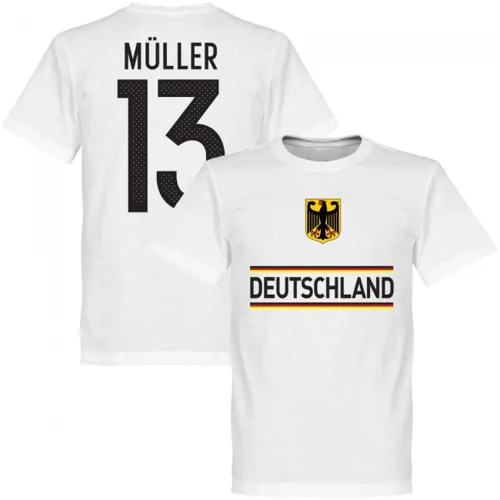 Duitsland fan t-shirt Müller