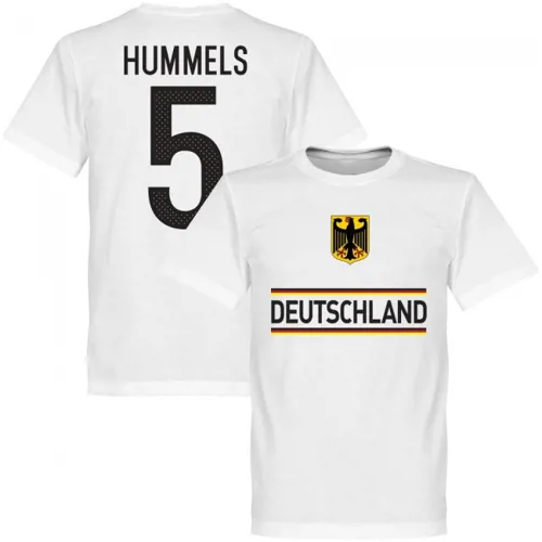 Duitsland fan t-shirt Hummels