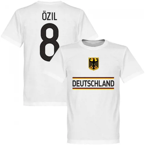Duitsland fan t-shirt Özil