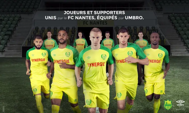FC Nantes thuisshirt 2017-2018