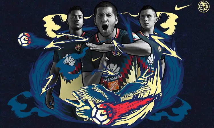 Club America thuisshirt 2017-2018