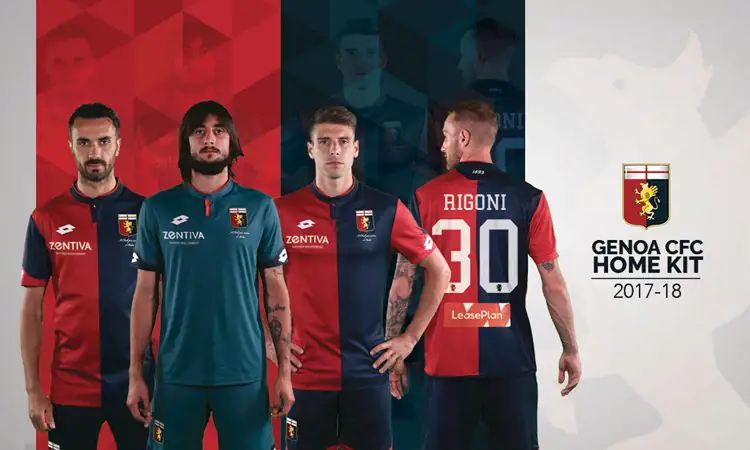 Genoa CFC thuisshirt 2017-2018