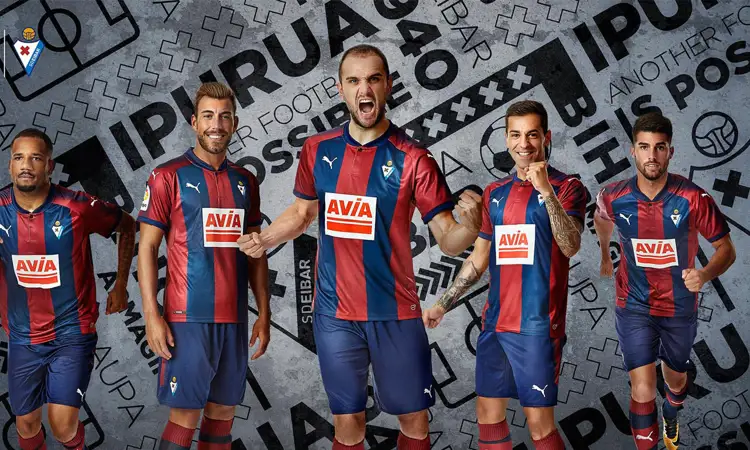 SD Eibar voetbalshirts 2017-2018