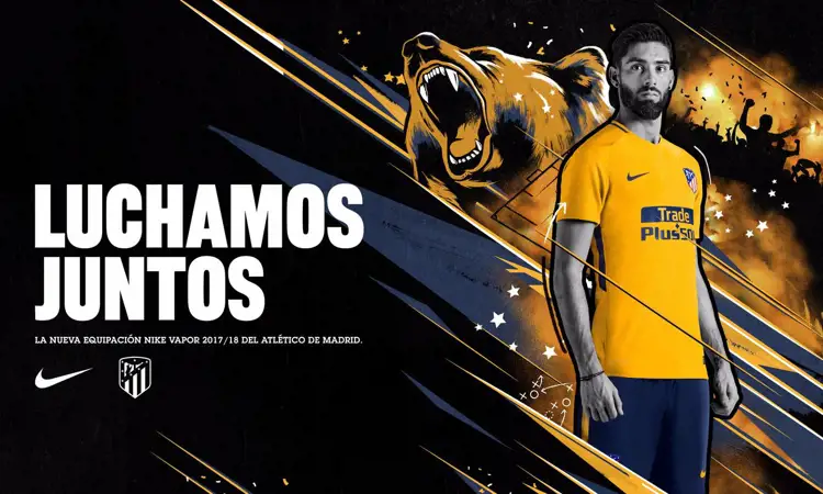 Atletico Madrid uitshirt 2017-2018