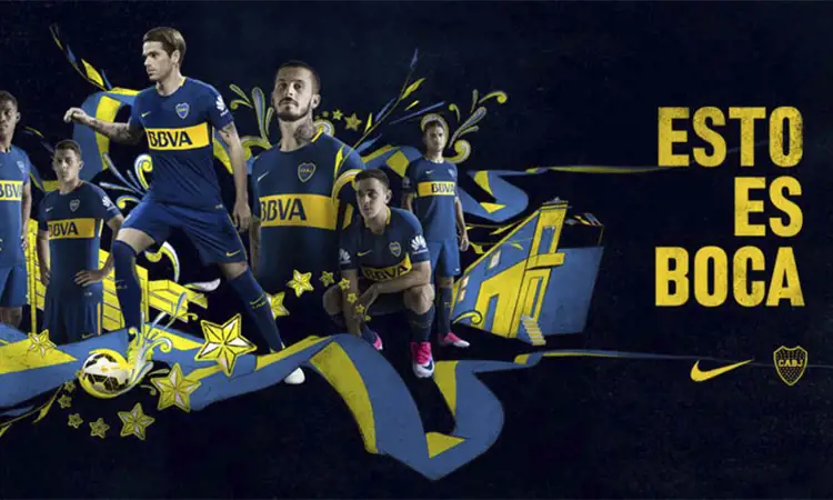 Boca Juniors thuisshirt 2017-2018