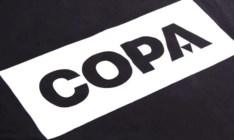 COPA Football lanceert twee fashionable box logo t-shirts