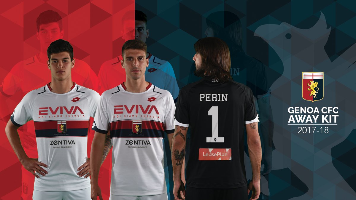 Genoa uitshirt 2017-2018