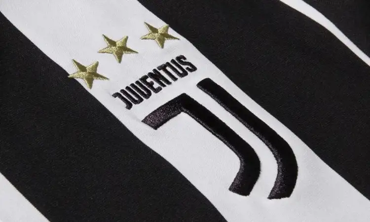 Scudetto en Coppa Italia badge op Juventus voetbalshirts 2017-2018