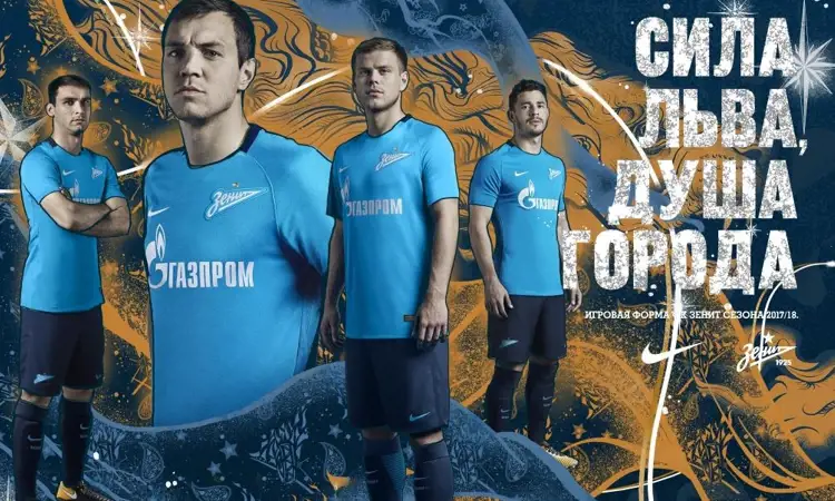 Zenit Sint Petersburg voetbalshirts 2017-2018