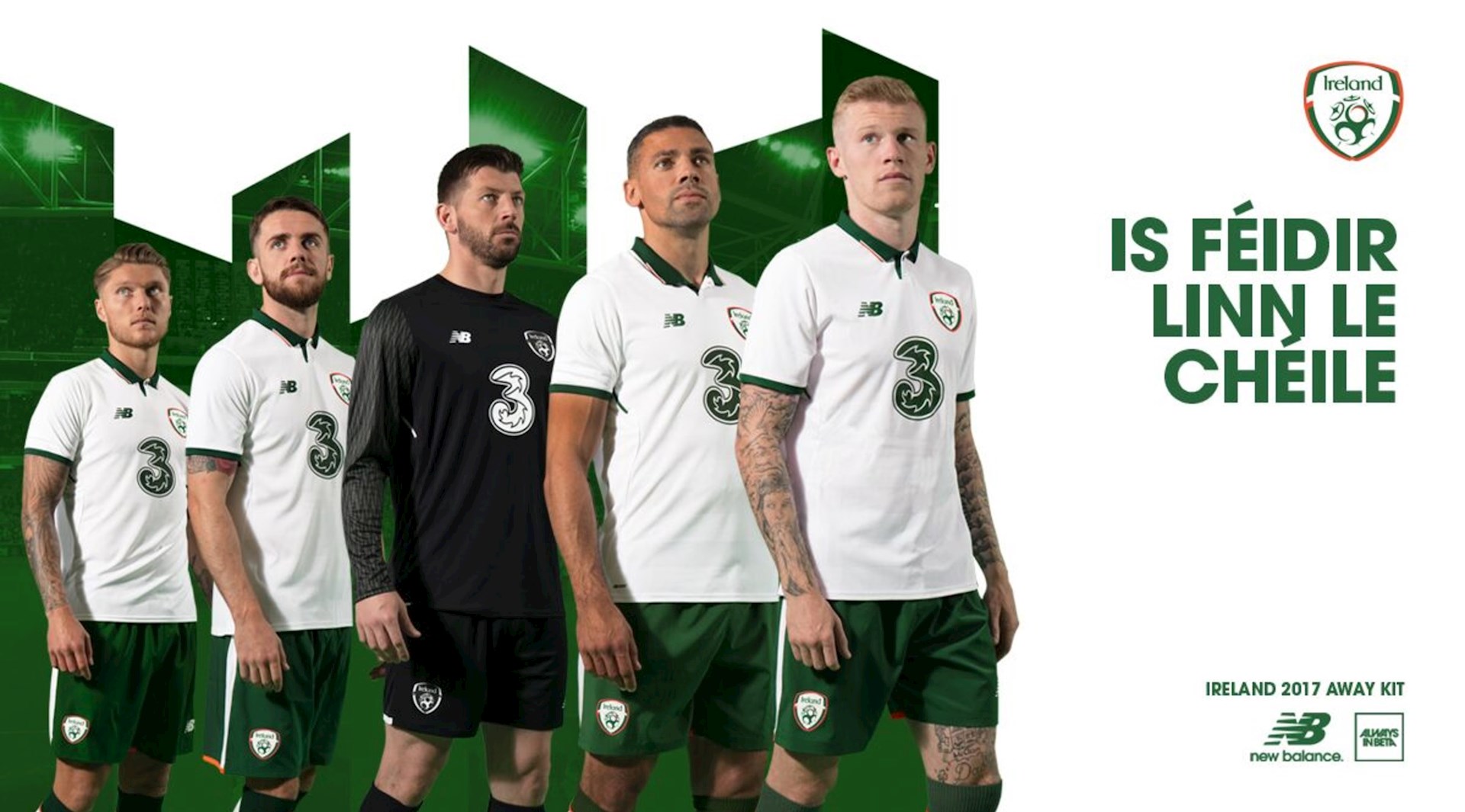 Ierland uitshirt 2017-2018