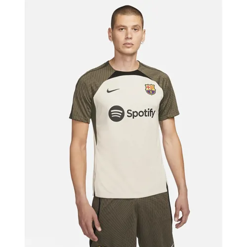 Barcelona trainingsshirt 2023-2024 - Beige Legergroen