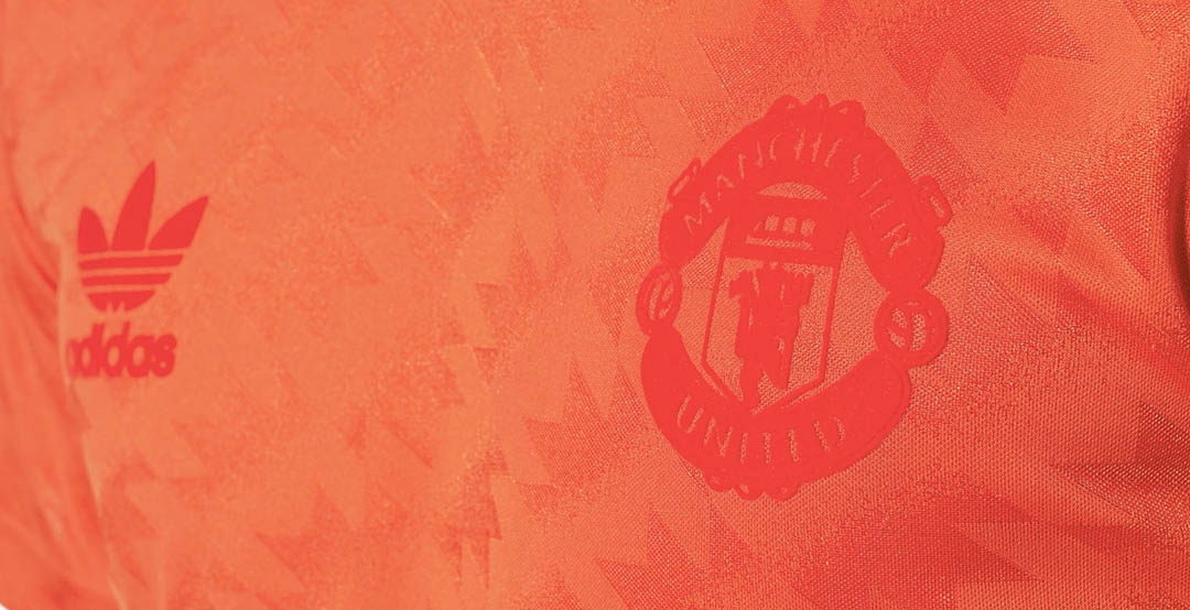 Manchester United adidas Originals retro voetbalshirt 1990-1992