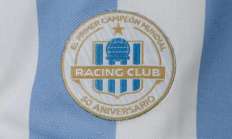 Racing Club de Avellaneda lanceert retro shirt ter ere van de wereldbeker in 1967