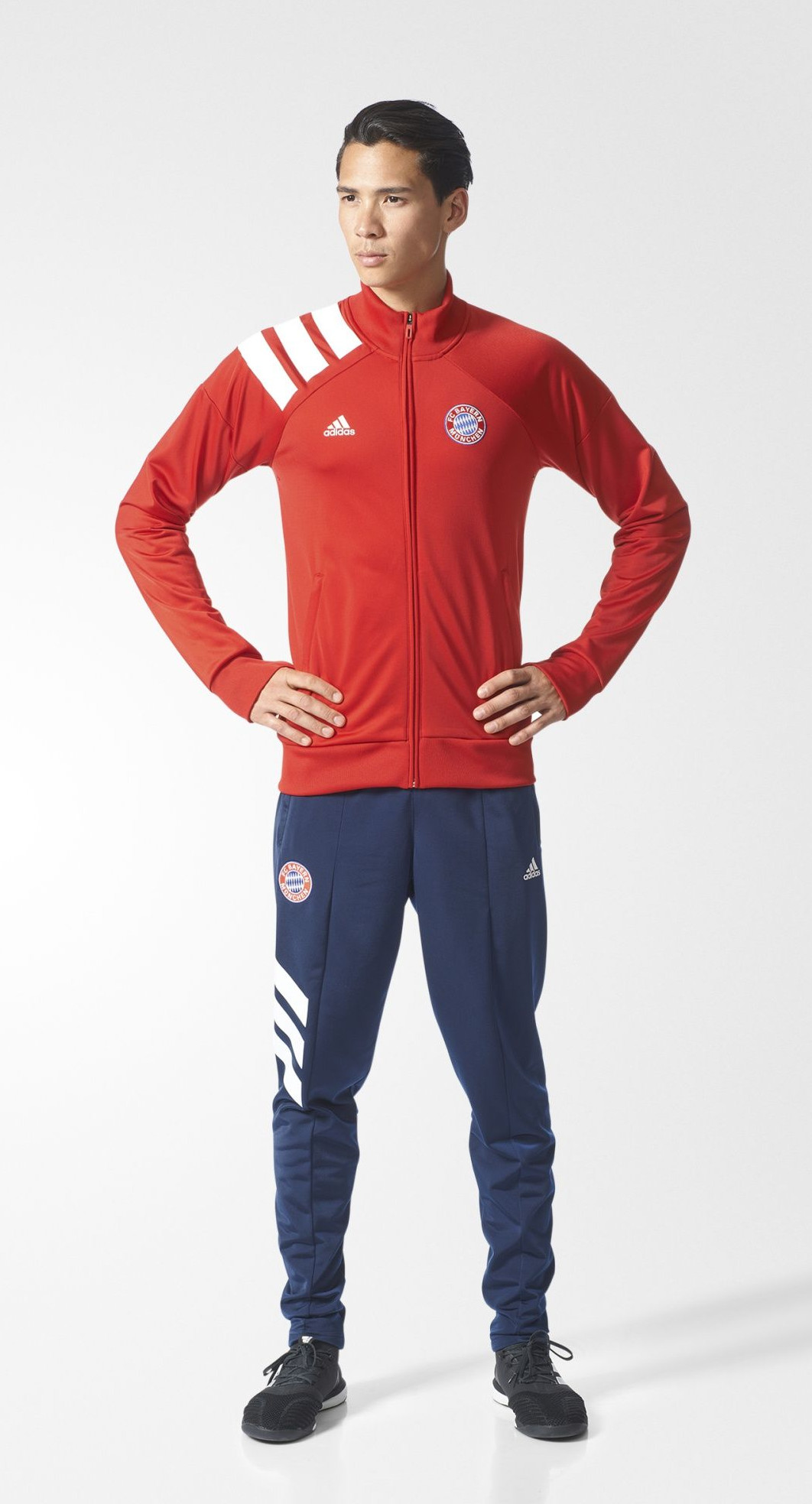 Bayern Munchen retro trainingspak Voetbalshirts