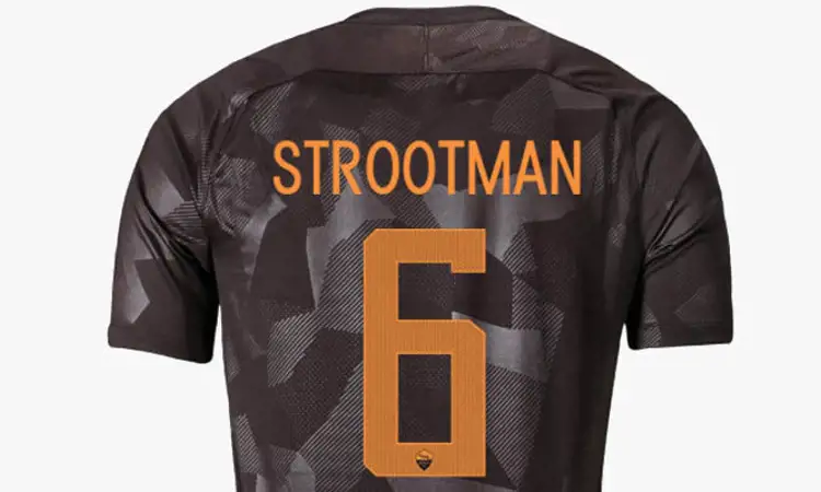 AS Roma lanceert nieuwe bedrukking voor camouflage shirt 2017-2018