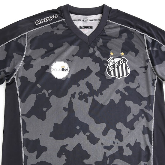 Santos F.C. camouflage 3e shirt 2017-2018
