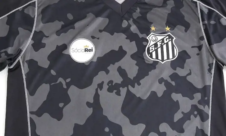 Santos F.C. camouflage 3e shirt 2017-2018
