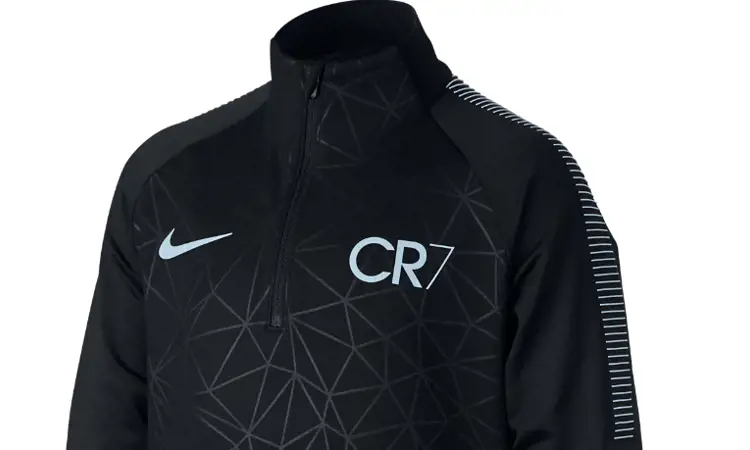 Zwart Ronaldo Nike CR7 ''Cut to Brilliance'' trainingspak 2017-2018