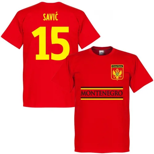 Montenegro Savic fan t-shirt 
