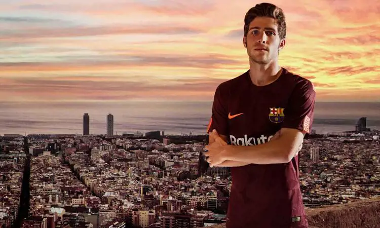 Barcelona authentic 3e voetbalshirt