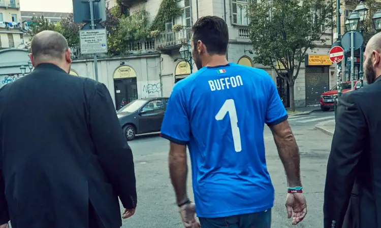 Officiële Italië bedrukking voor voetbalshirt 2018-2019