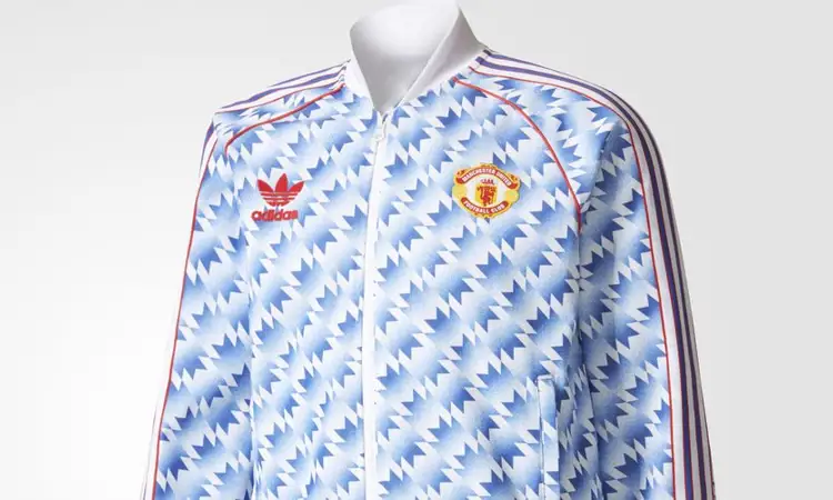 adidas Originals Manchester United retro shirt & trainingsjack 1992