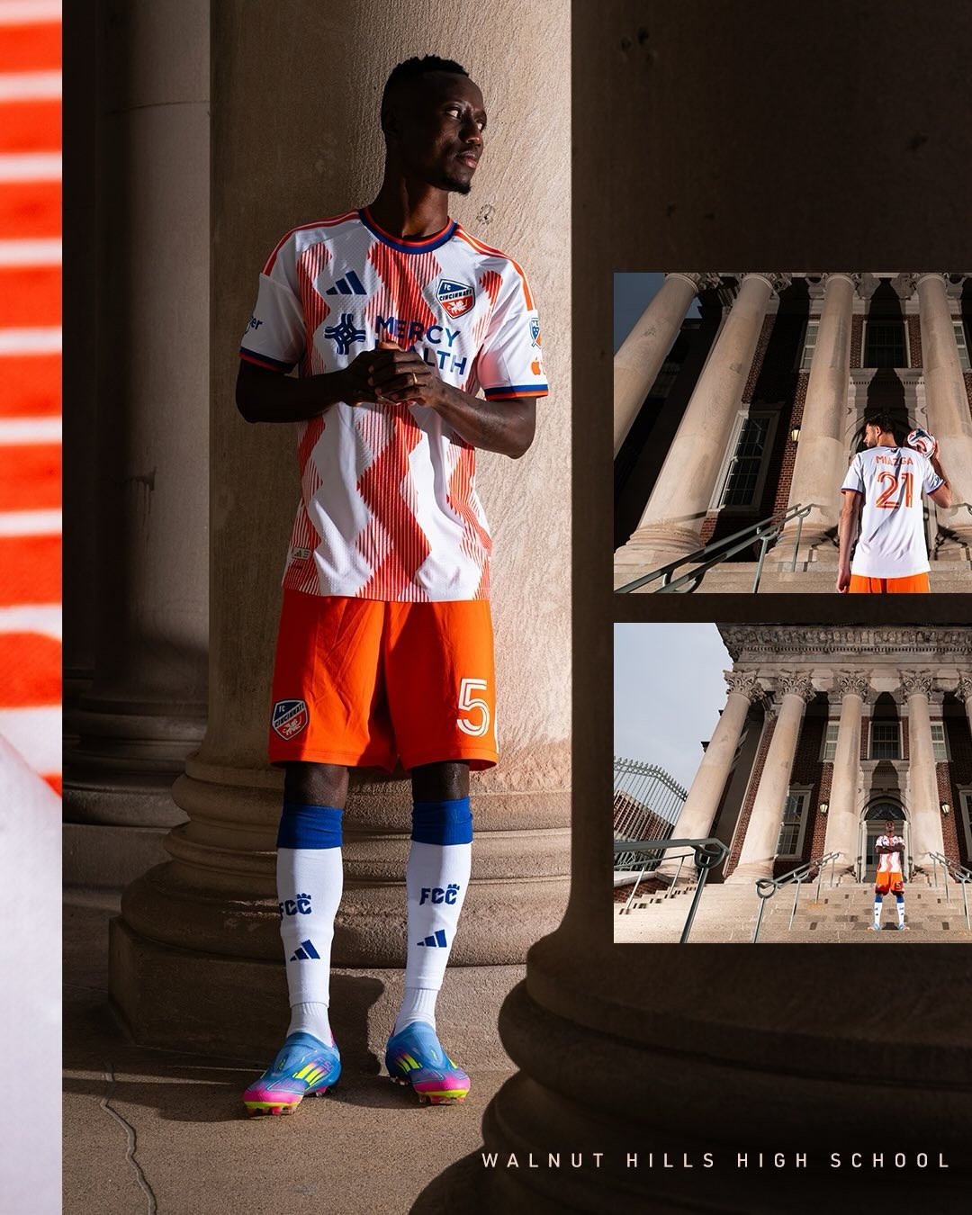 FC Cincinnati uitshirt 2026-2027 eerbetoon aan Seven Hills