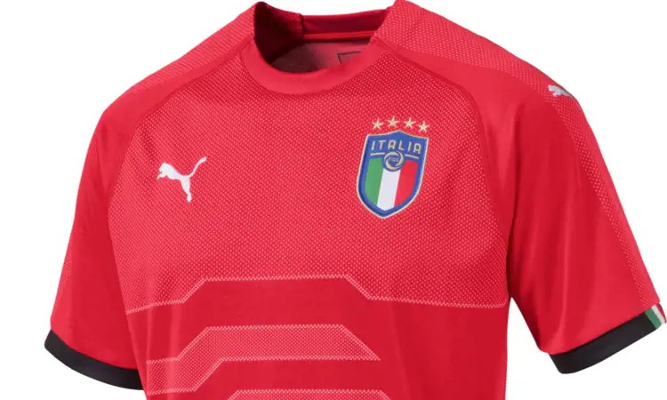 Italië en Puma lanceren ook roze en groen keepersshirt voor 2018-2019