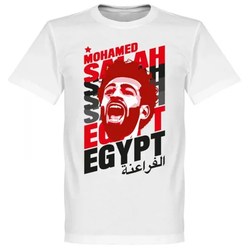Egypte Salah Portrait T-Shirt