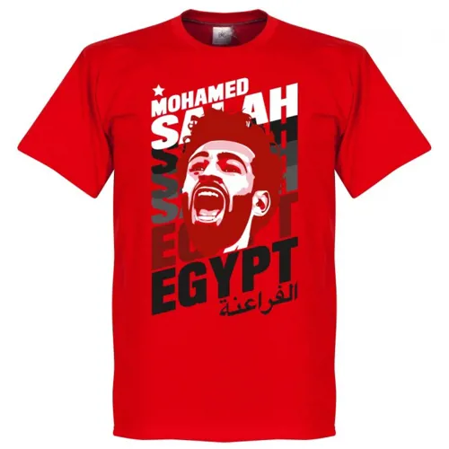 Egypte Salah T-Shirt - Rood