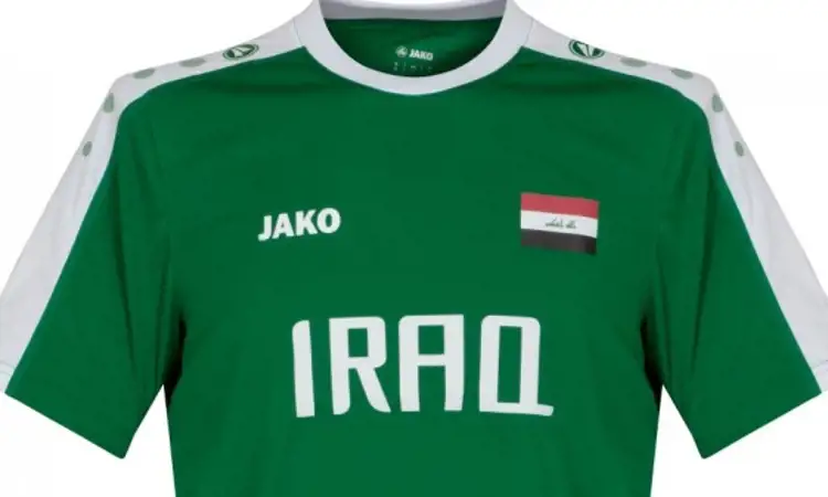 JAKO lanceert nieuwe Irak trainingsshirt voor 2018-2019