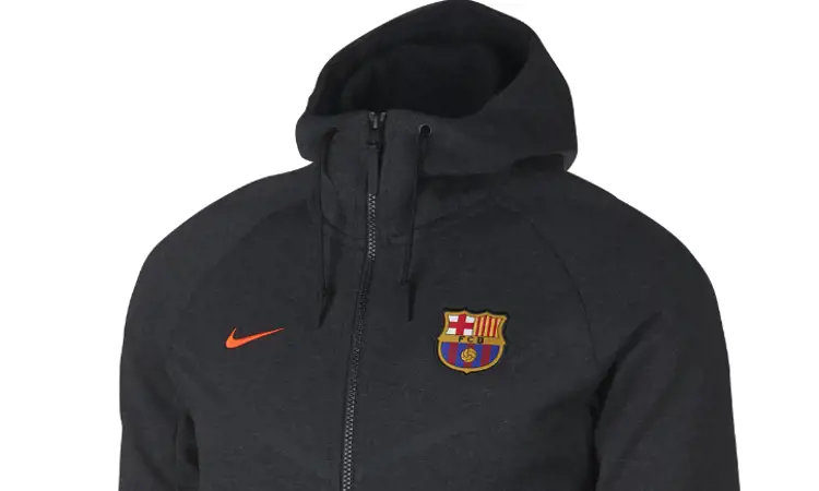 Nike lanceert tech fleece Barcelona pak voor 2017-2018