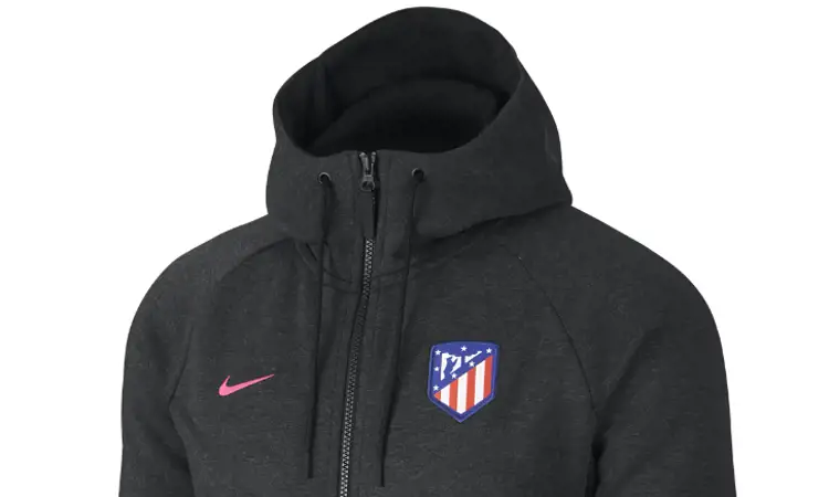 Zwart Atletico Madrid Nike tech fleece pak 2017-2018