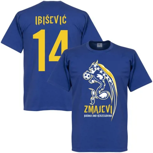 Bosnië & Herzegovina fan t-shirt Ibisevic
