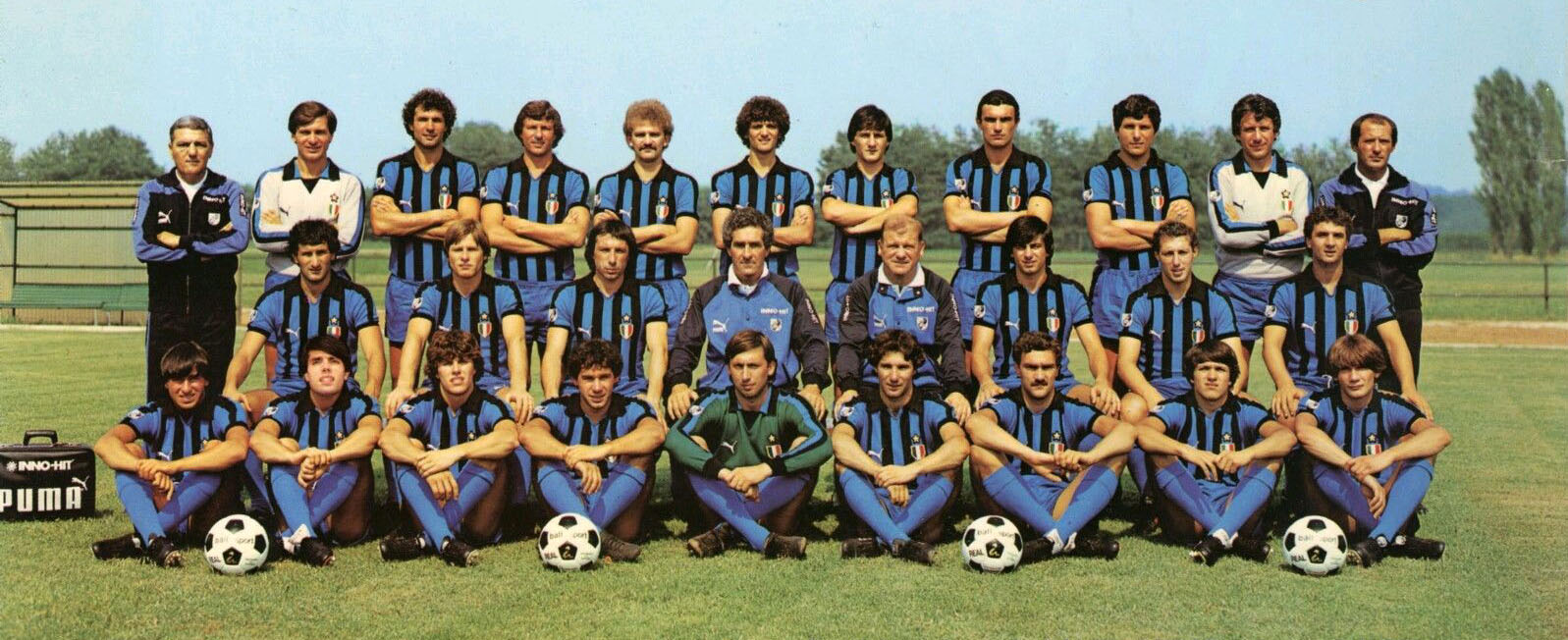 Inter Milan retro trainingsjack 1980-1981