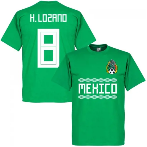 Mexico Team T-Shirt Lozano