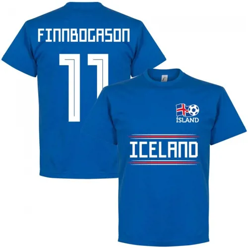 Ijsland fan t-shirt Finnbogason