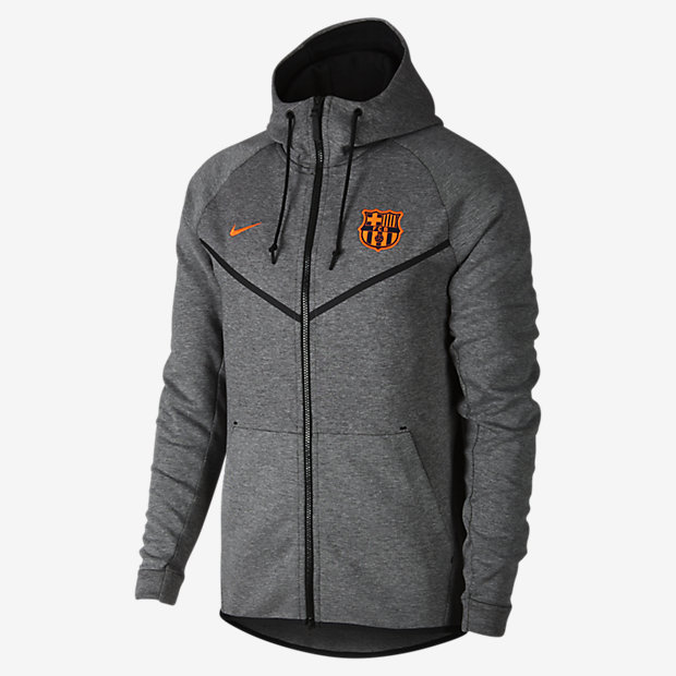 Barcelona Tech Fleece trainingspak - Voetbalshirts.com