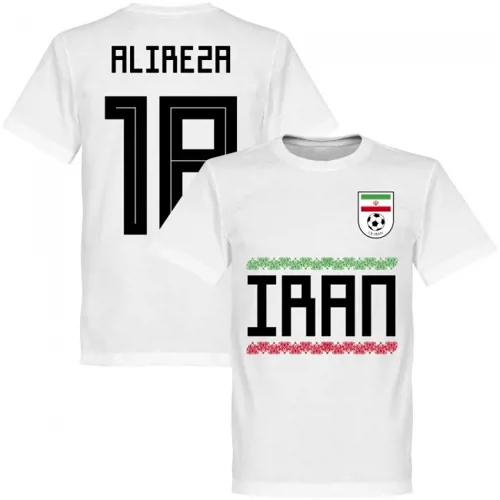 Iran Alireza Team T-Shirt - Wit