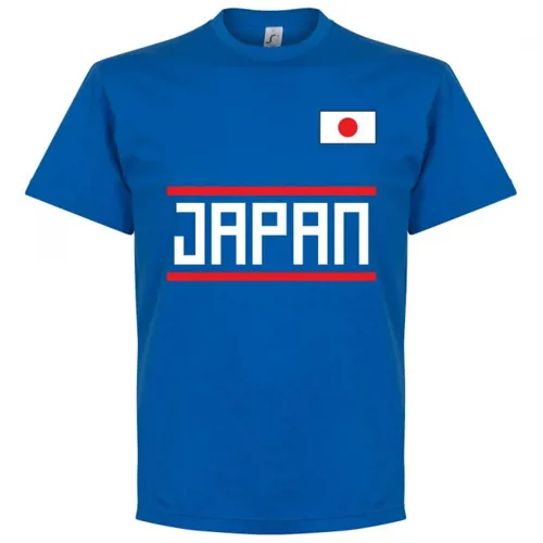 Japan team t-shirt - Blauw