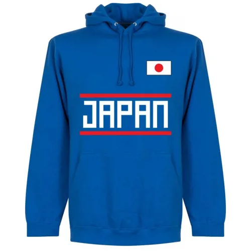 Blauwe Japan trui met capuchon