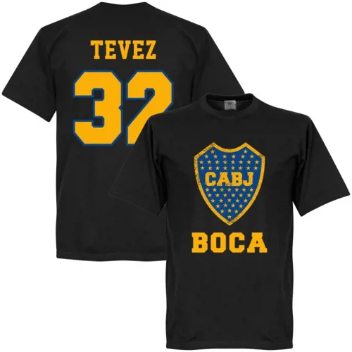 Boca Juniors Tevez logo t-shirt