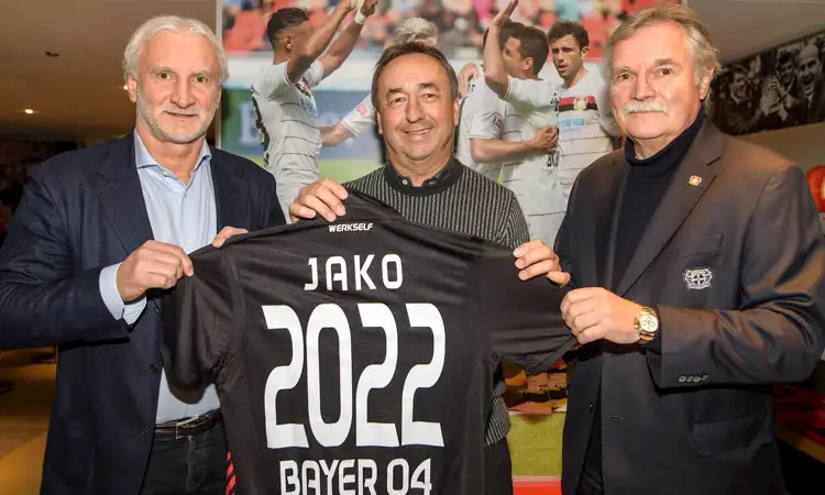 Bayer Leverkusen en JAKO verlengen contract tot 2022