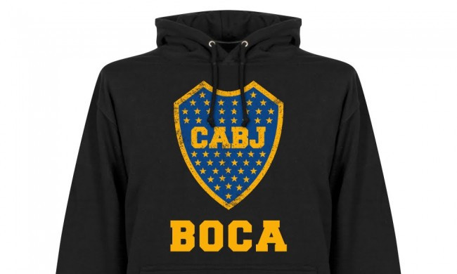 Retake lanceert trendy Boca Juniors trui met capuchon
